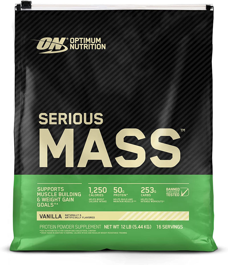 Optimum NutritionOptimum Nutrition Serious Mass, 50g Protein + 1250 CaloriesMass Gainer748927022995