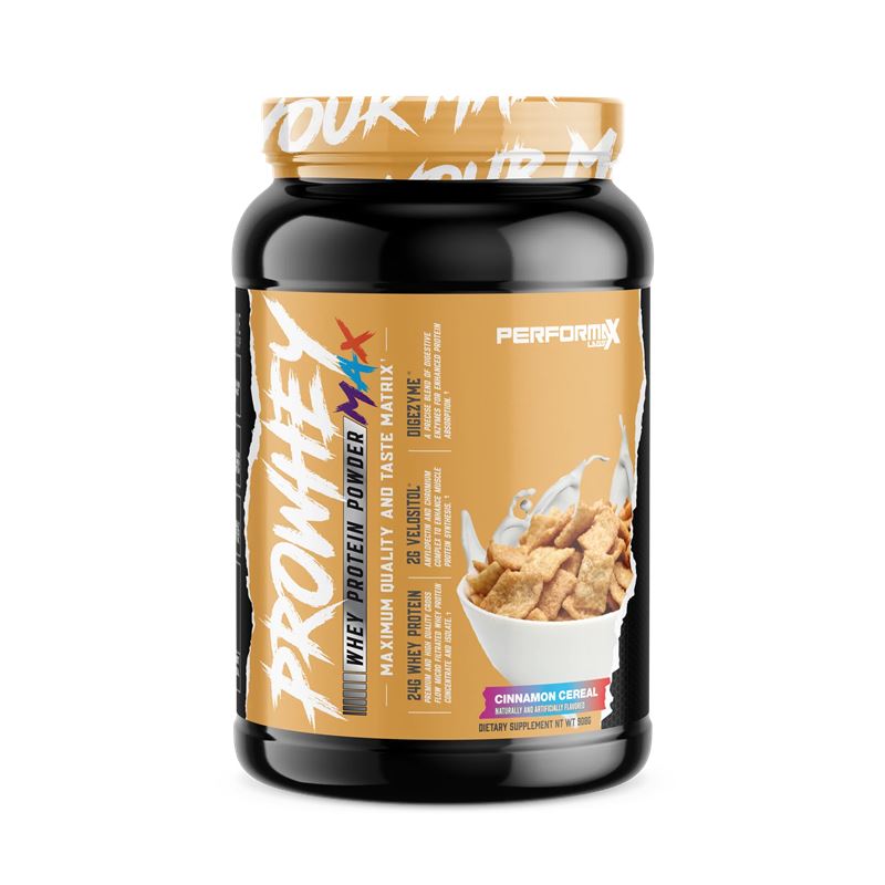 Performax LabsPerformax Labs ProWheyMax, micro - filtrated whey protein concentrate & whey protein isolate 2lbProteinCinnamon Cereal850008335778