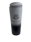 Planet SupplementsPlanet Supplements Branded Ice Shaker Tumbler, Stainless Steel Insulated Water Bottle without Straw 26ozShaker BottleRED/WHITE650245068596