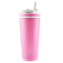 Planet SupplementsPlanet Supplements Branded Ice Shaker Tumbler, Stainless Steel Insulated Water Bottle without Straw 26ozShaker BottlePINK75400327812