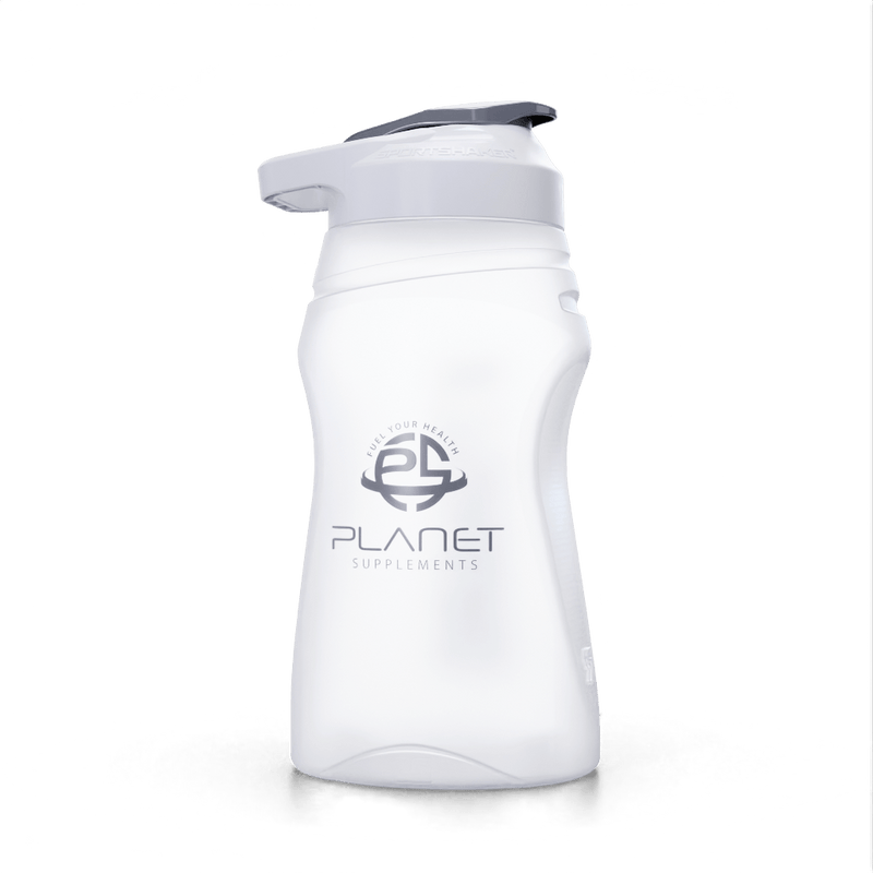 Planet SupplementsPlanet Supplements Sports Shaker Water Bottle, BPA & Phthalate Free, Made in the USA 64oz Gloss Black