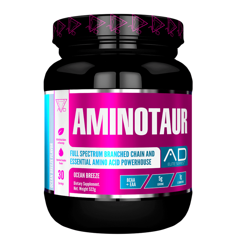 Project ADProject AD Aminotaur, 10g BCAA+EAA, 5g Leucine, 1g LCarnitine 30 ServingsAmino AcidsOcean Breeze742713537731