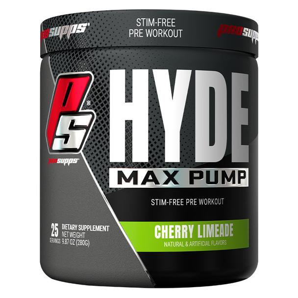 ProSuppsProSupps HYDE MAX PUMP NON STIM PRE WORKOUTPre - WorkoutCherry Limeade810034811493