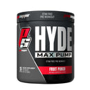 ProSuppsProSupps HYDE MAX PUMP NON STIM PRE WORKOUTPre - WorkoutFruit Punch810034811516