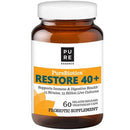 Pure EssencePure Essence Restore 40+ Probiotic 30 Delayed Release Vegetarian CapsDigestion Aid659670290039