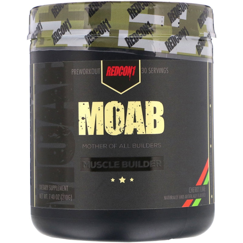 Redcon1Redcon1 MOAB Muscle Builder (30 Servings)Anabolic AgentsCherry Lime850004759431