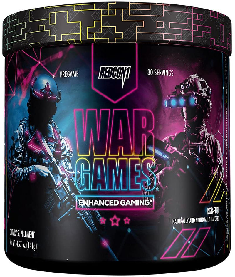 Redcon1Redcon1 War Games Enhanced Gaming (30 Servings)Cognitive SupportPeach Power - Up810044572612