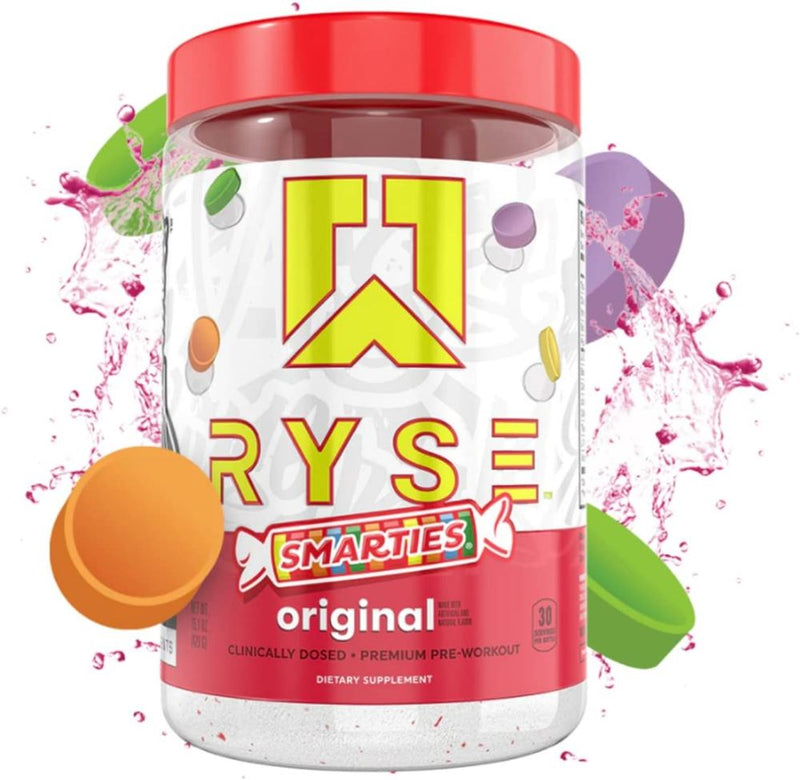 RYSERYSE High Stim Loaded Pump, Energy, Strength, LCitrulline, Beta Alanine, LTheanine, 30 ServingsPre - Workout854050008703