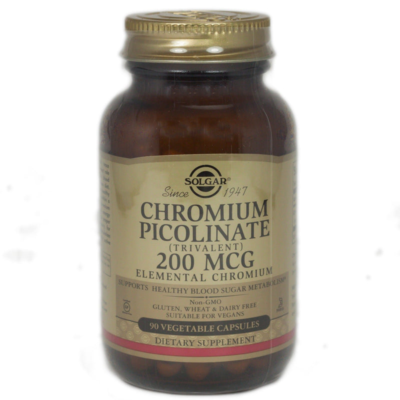 SolgarSolgar Chromium Picolinate, 200 mcg 90 CapsulesWeight Management033984008663