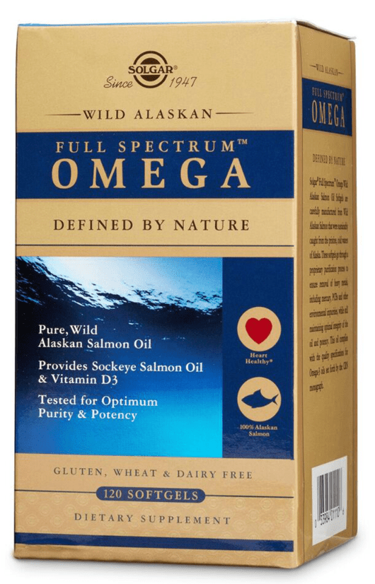 SolgarSolgar Omega Full Spectrum, 120 CountOils & Omega 3s033984011106