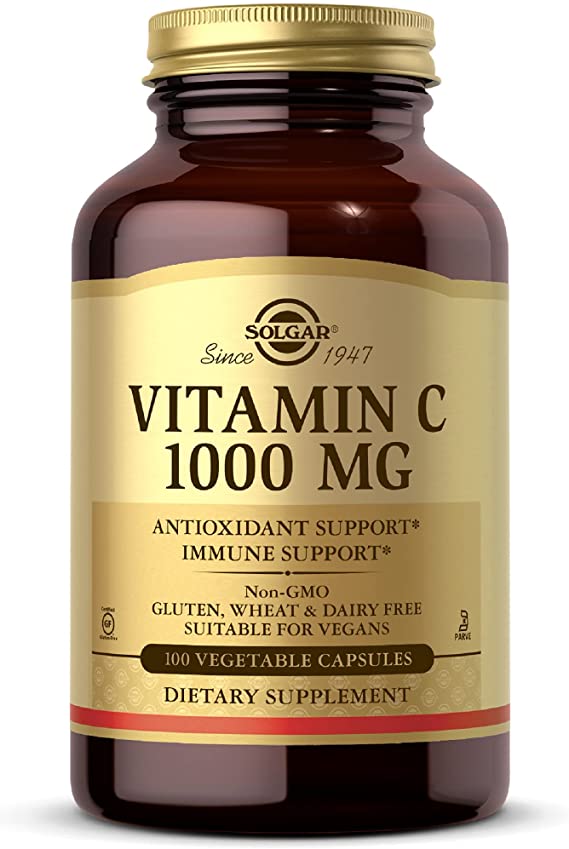 SolgarSolgar Vitamin C (1,000mg 100 Vegetable Capsules)Vitamins & Minerals033984032804