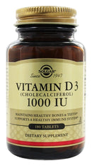 SolgarSolgar Vitamin D3Vitamins & Minerals1000 IU - 180 Tablets033984033115