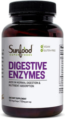 SunfoodSunfood Digestive Enzymes // Digestion and Nutrient Absorption 700mg 90 CapsulesDigestion Aid803813010521