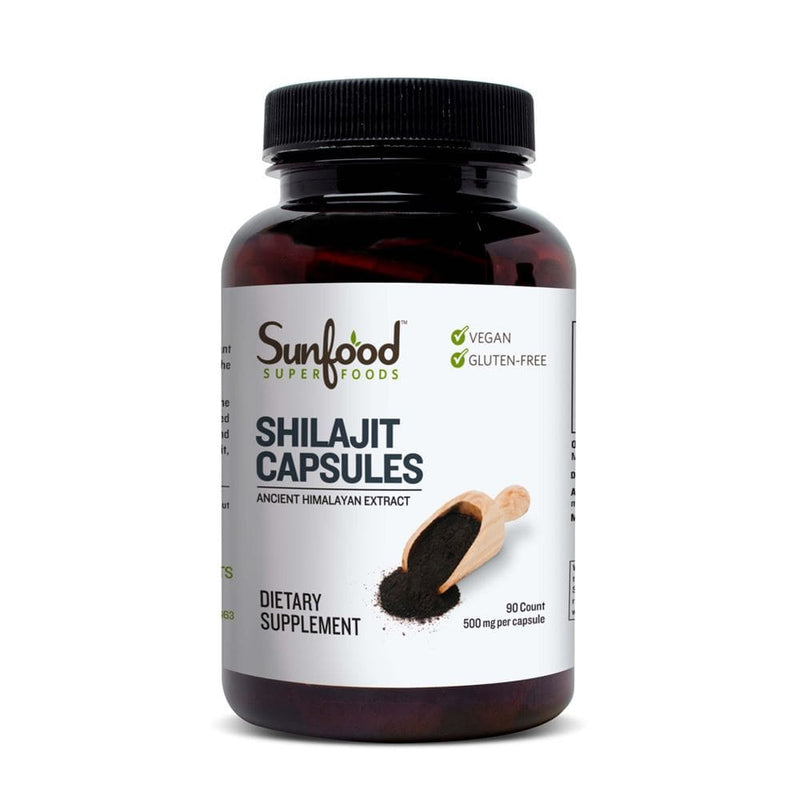 SunfoodSunfood Shilajit Capsules 500mg, 90 capsSuperfoods803813101137