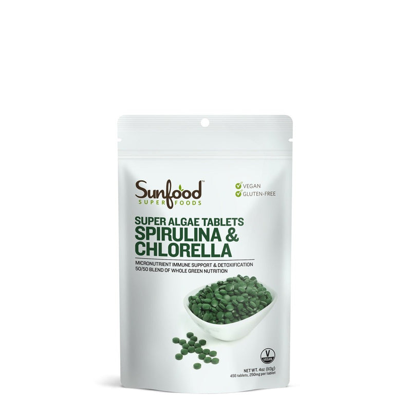 SunfoodSunfood Spirulina/Chlorella Tablets, 4oz.Superfoods803813100765