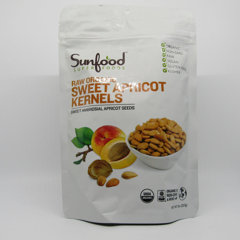 SunfoodSunfood Sweet Apricot Kernels Raw Organic, 8oz.Superfoods803813320118