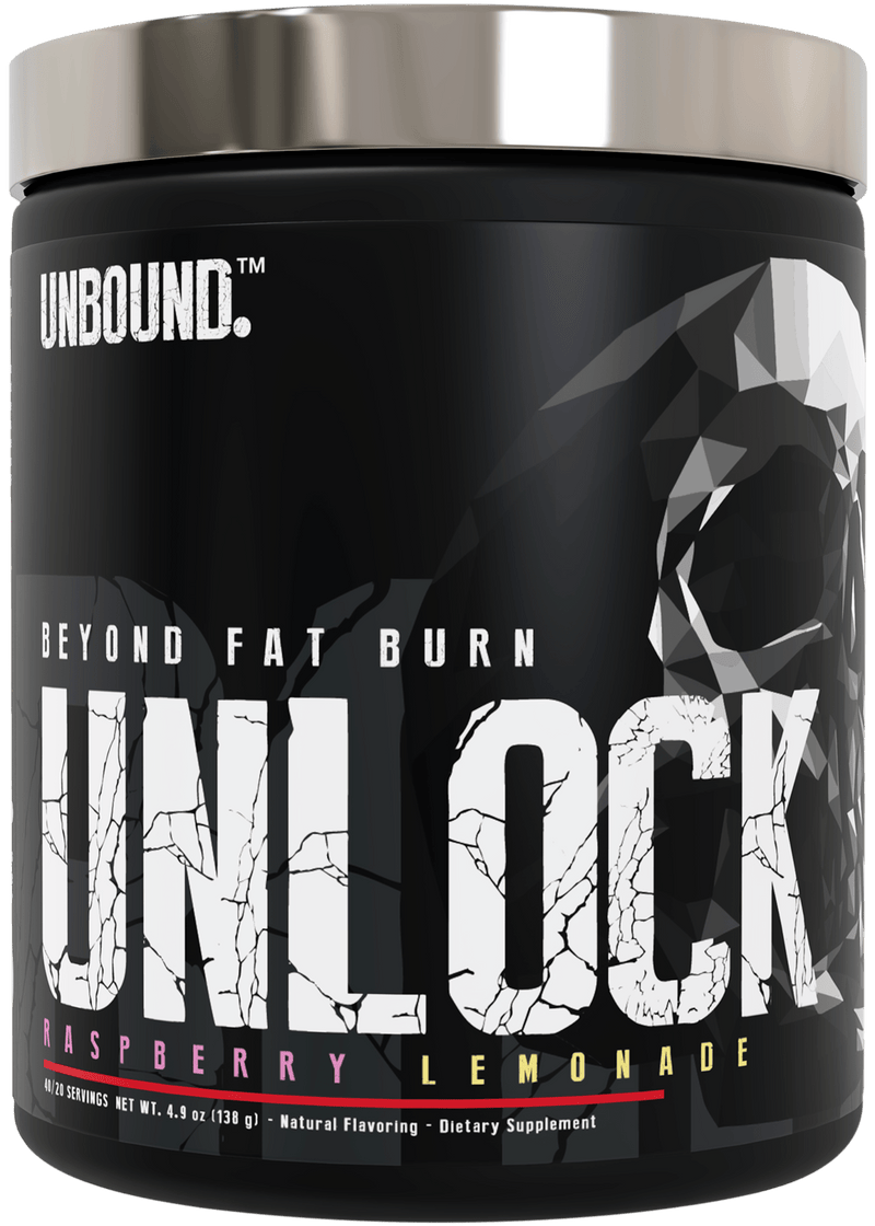 UNBOUNDUNBOUND UNLOCK, Potent Fat Burner with MitoBurn, Paradoxine, RhodioPrime, InnoSlim, zümXR, Cocoabuterol 40 ScoopsFat BurnerMelon Spice649908600204