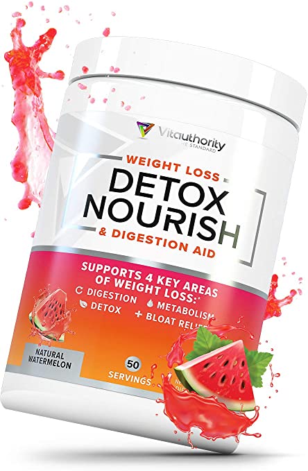 VitauthorityVitauthority Detox Nourish, Weight Loss & Digestion Aid 50 ServingsDigestion AidPink LemonadeX002IE4Z71