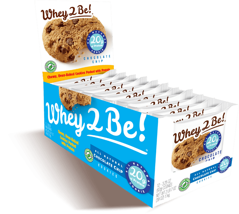 Whey2BeWhey2Be Protein Cookies 12 PackSnacksBaker's Trash Dark852233007086