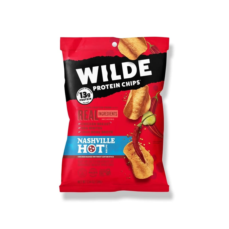 Wilde BrandsWilde Protein Chips, Low Carb Keto Friendly Gluten & Grain Free singles 1.34ozChicken & Waffles856802008108