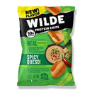 Wilde BrandsWilde Protein Chips, Low Carb Keto Friendly Gluten & Grain Free singles 1.34ozSpicy Queso Chips856802008504