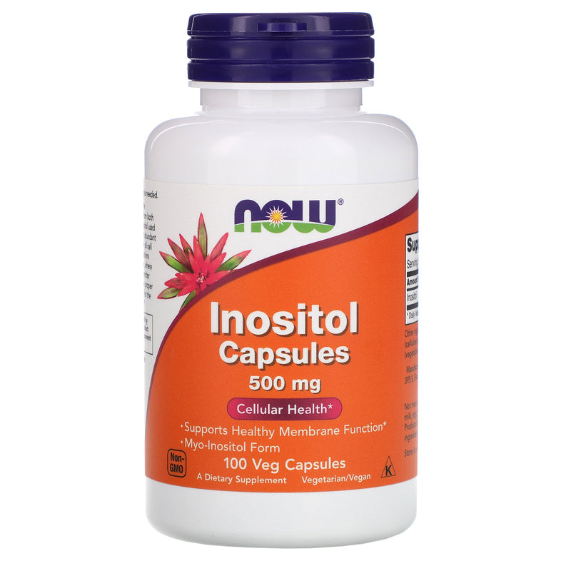 inositol capsules 500mg 100 capsules