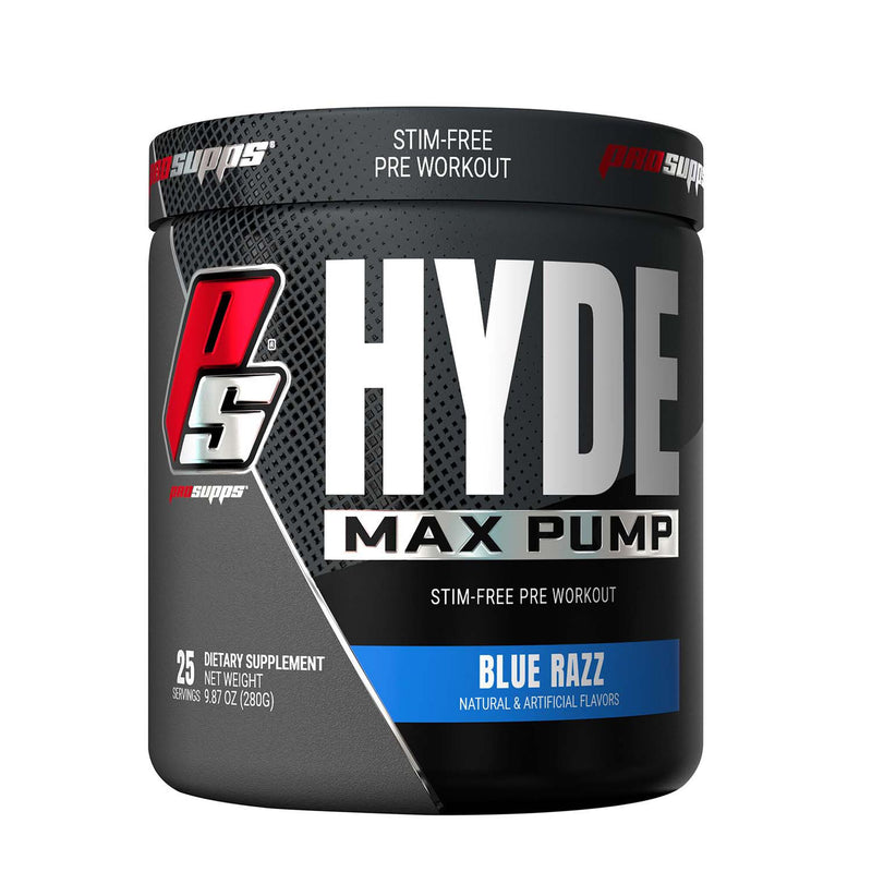 hyde max pump non stim pre workout