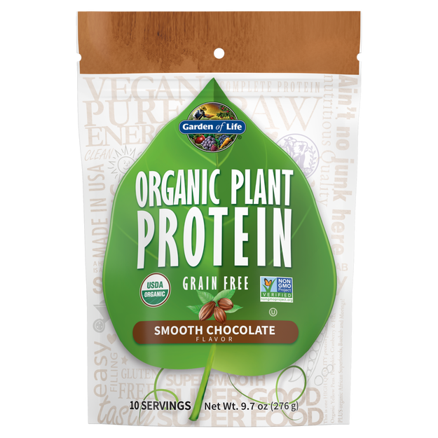 organic plant protein grain free 10 servings
