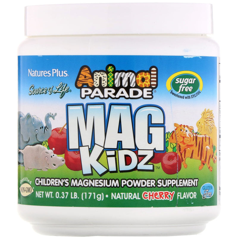 mag kids childrens magnesium powder supplement 100mg 45 servings