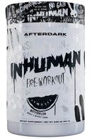 afterdark inhuman high stimn pre workout mega pump no crashing and energy 21 servings