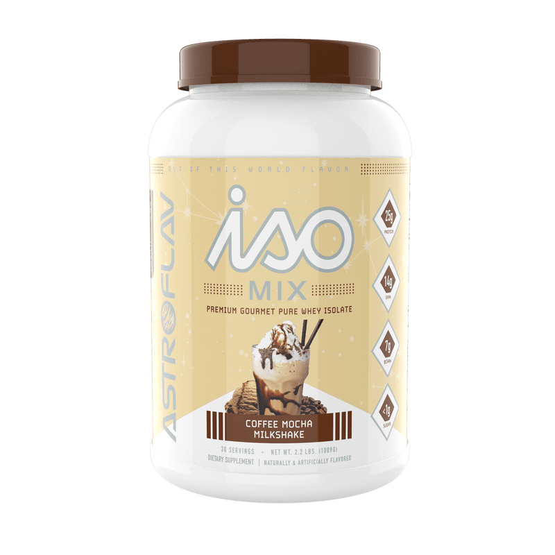 astroflav isomix premium whey protein isolate 30 servings 25g protein 6 flavors