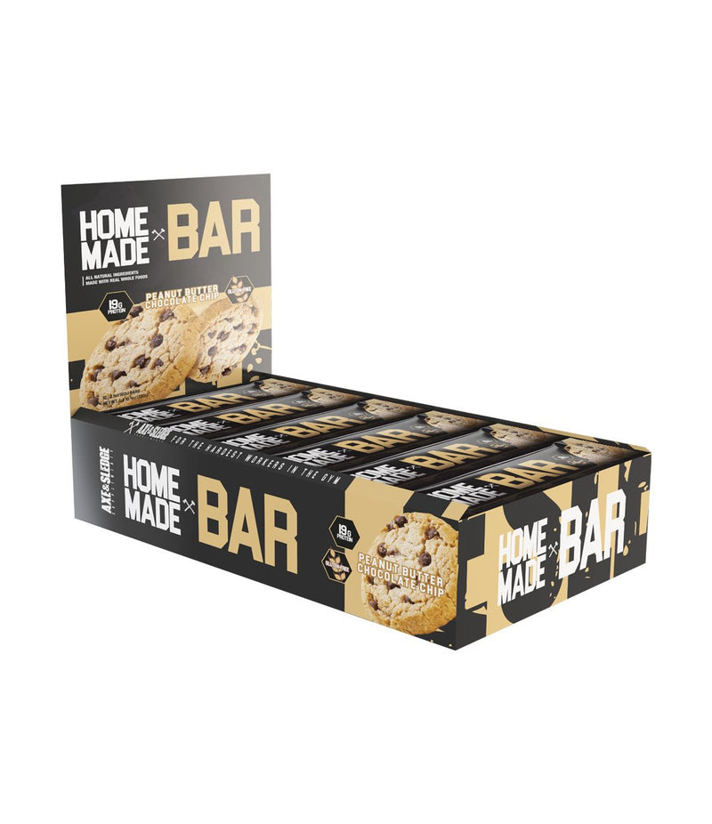 home made bar all natural ingredients made with real whole foods