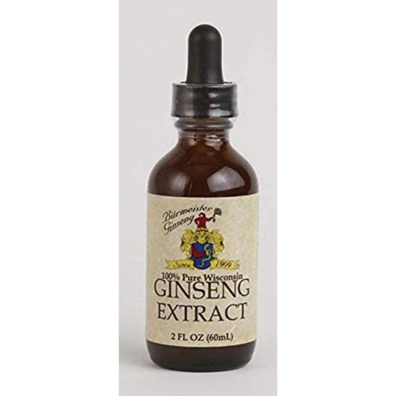 100 pure wisconsin ginseng extract 2 fl oz