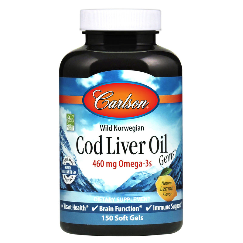 cod liver oil 150 softgels