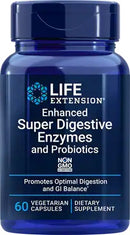 enhanced super digestive enzymes and probiotics 60 veg caps
