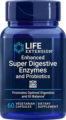 enhanced super digestive enzymes and probiotics 60 veg caps