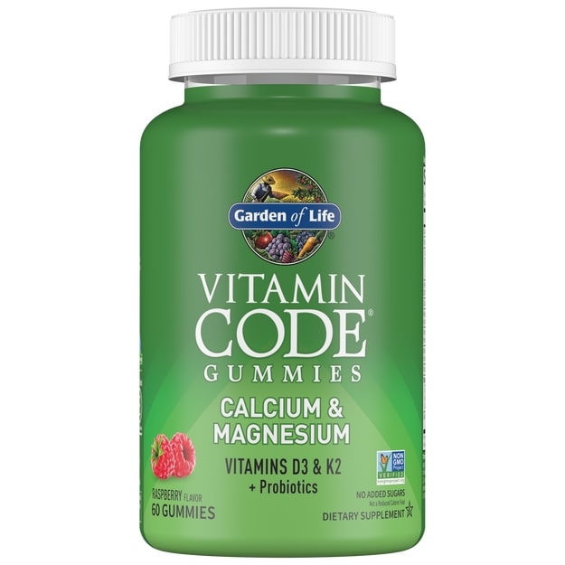 Garden of Life Vitamin Code Gummies Calcium & Magnesium 60 Gummies