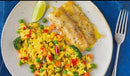 ginger glazed tilapia w fried rice muscle gain dairy free