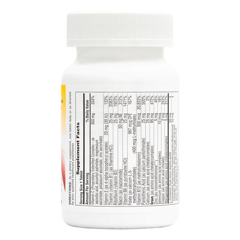NaturesPlus HEMA-PLEX® Slow-Release, High-potency chelated iron (85 mg per one tablet) 30 tabs