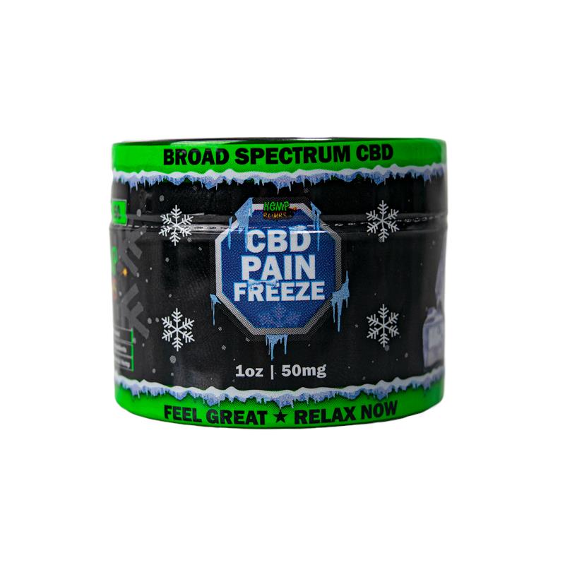 cbd pain freeze 50 mg 1 oz