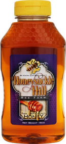 honeysuckle hill raw unfiltered honey 16oz