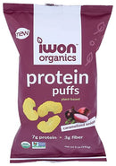 iwon organics protein puff high protein and organic healthy snacks 42g per bag
