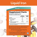 iron liquid 18 mg non constipating essential mineral 8 ounce