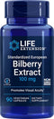bilberry extract 100 mg 90 vegetarian capsules