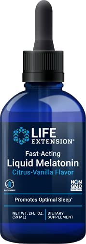liquid melatonin fast acting 2 fl oz
