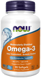 now foods omega 3 molecularly distilled enteric coated softgels 180 epa 120 dha 90 softgels