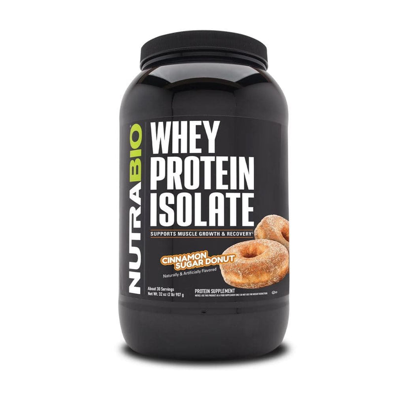 NutraBio Whey Protein Isolate with full spectrum of amino acids 2lb