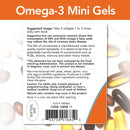 omega 3 mini gels 180 softgels