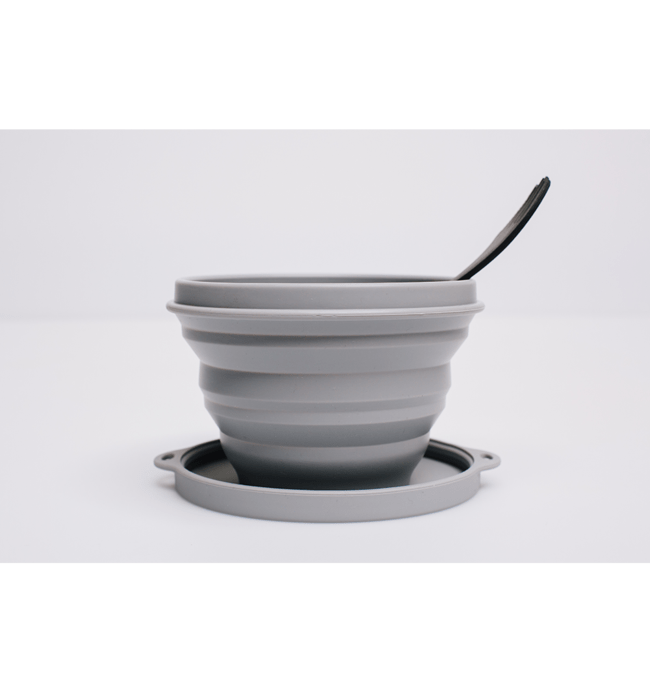 collapsible sludge bowl with lid 19oz