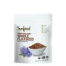 whole flaxseed raw organic superfood 1lb 64 servings